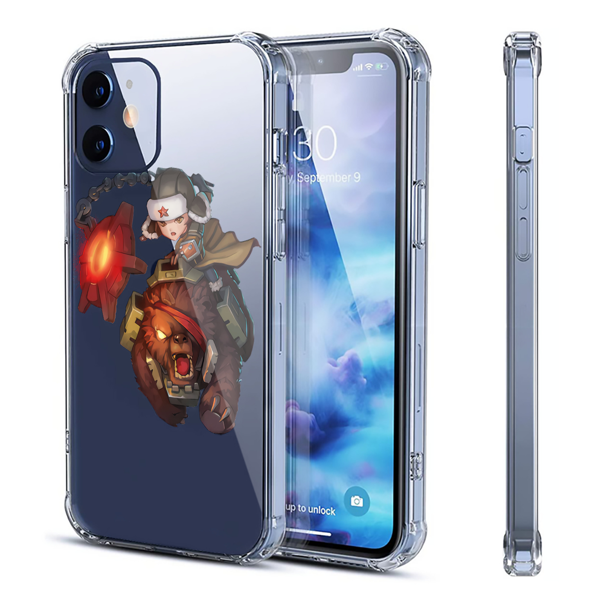 （画像用） リーグ・オブ・レジェンド League of Legends LOL 【iPhone 12シリーズ対応】透明スマホケース（クリアソフトケース）